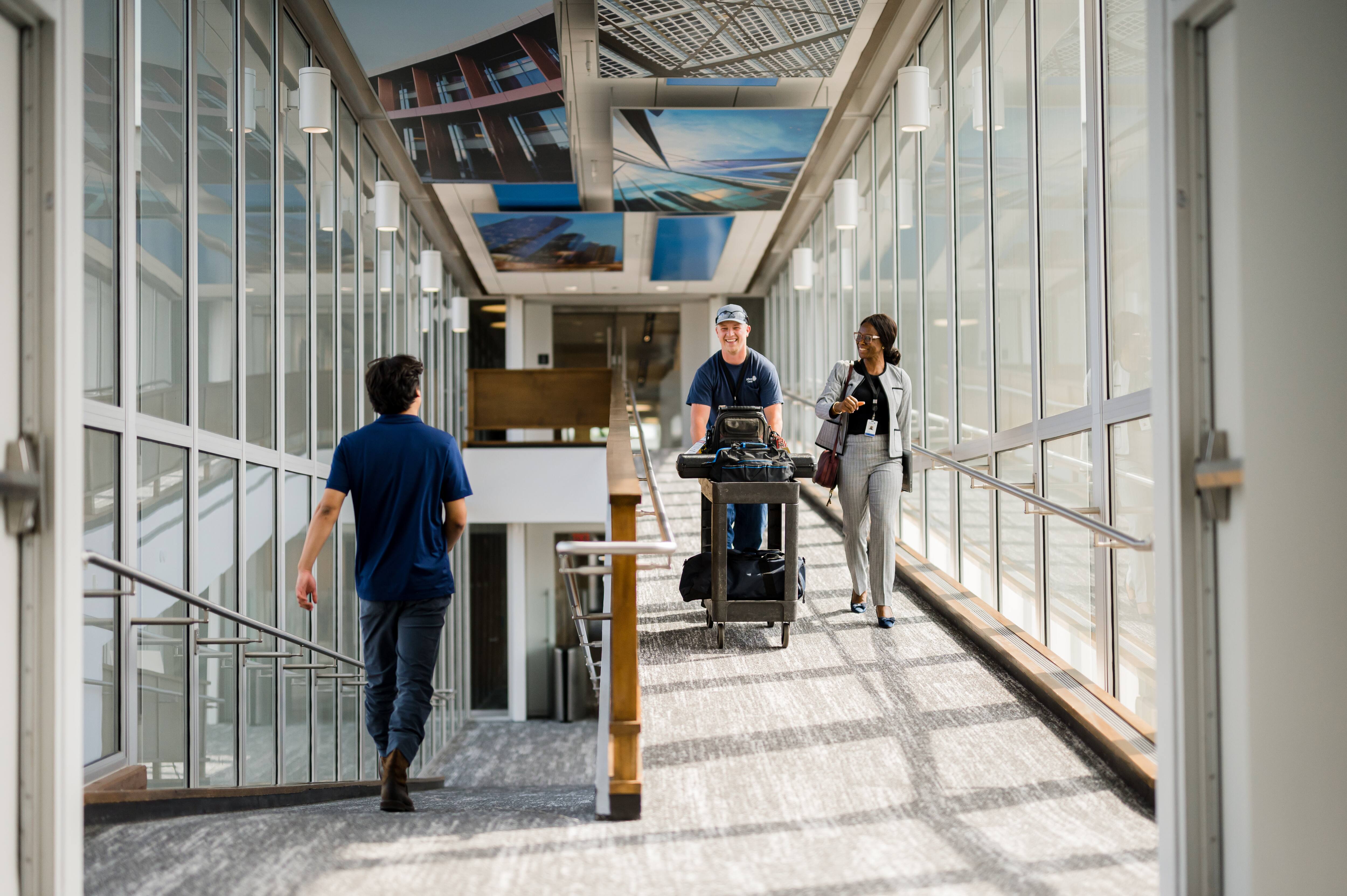 discussion in meeting room