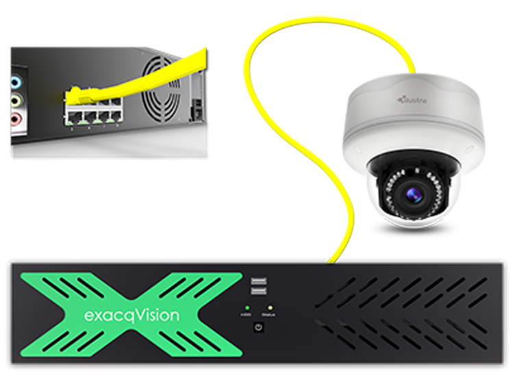 exacqVision LC-Serices Hybrid/IP Appliances 