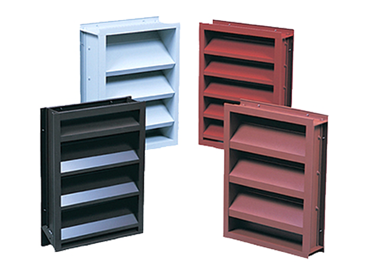 LV 1251 fixed blade aluminum louvers