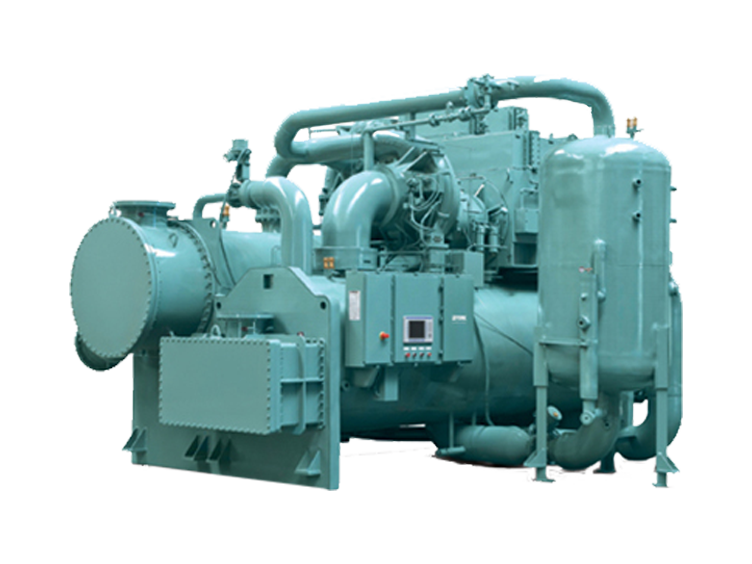 Compound centrifugal chiller