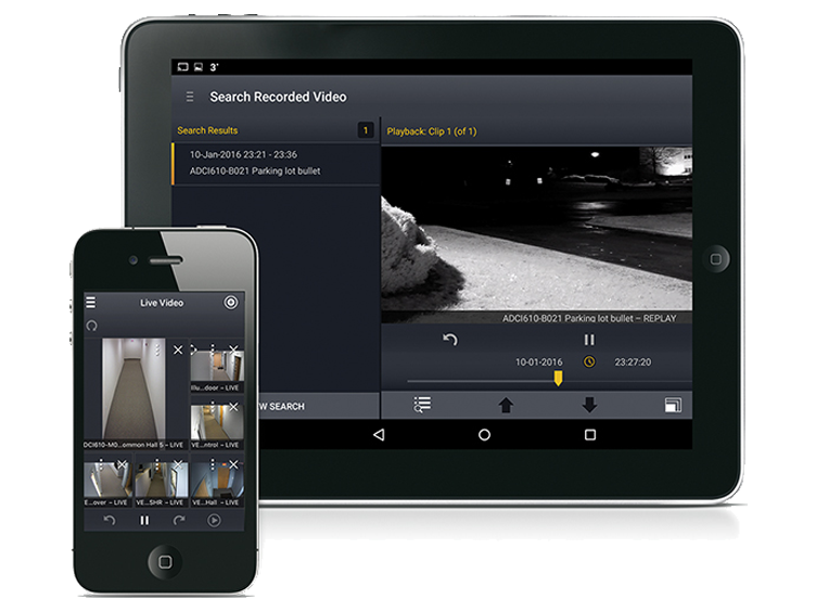 victor Go Mobile App by American Dynamics