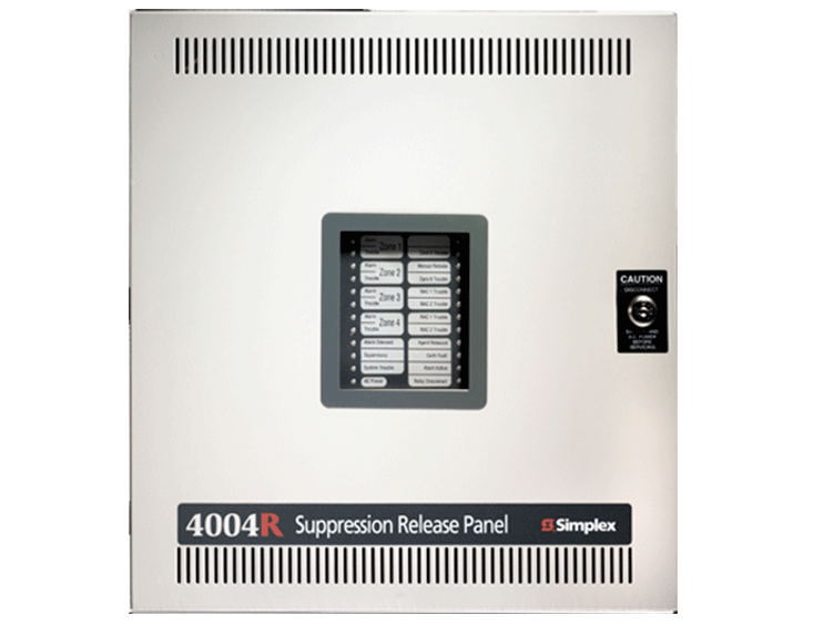 suppression release panel