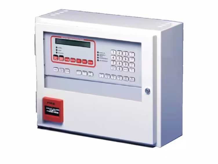 Fire alarm control panel display