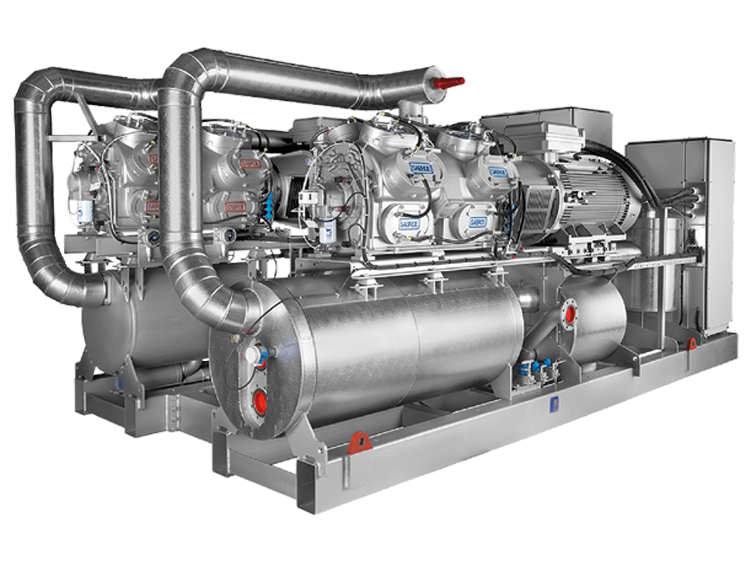 Sabroe DualPAC heat pump product